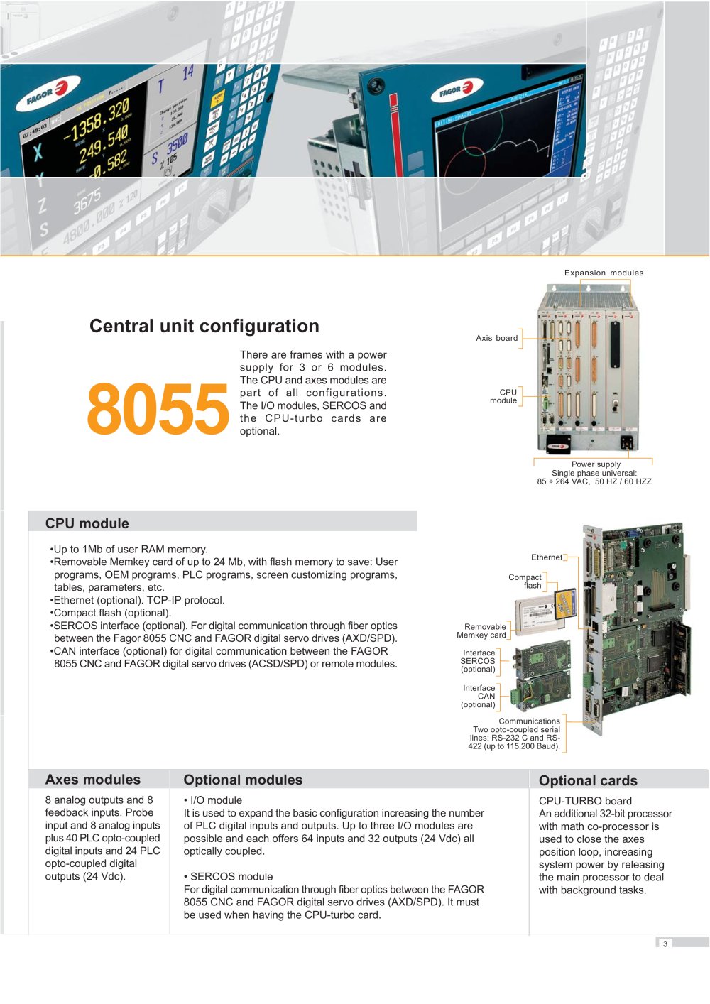 FAGOR - 39585, 3916