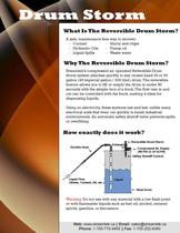 Reversible Drum Storm Vacuum
