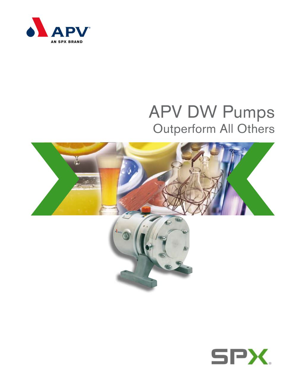 APV DW Rotary Lobe Pump - APV
