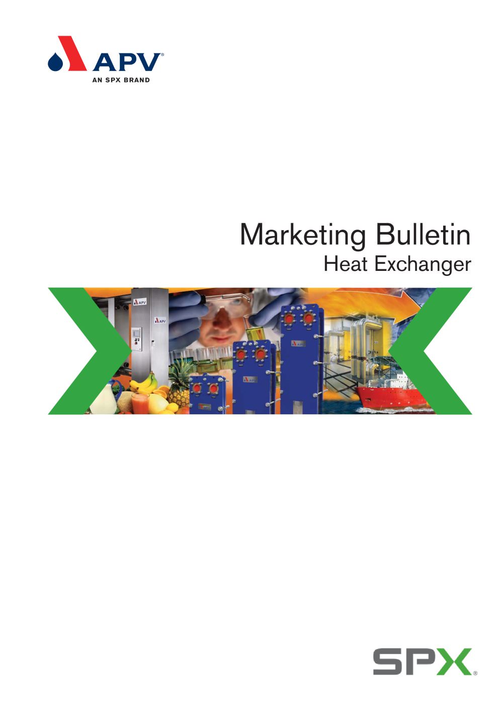 APV Heat Exchanger Bulletin - APV