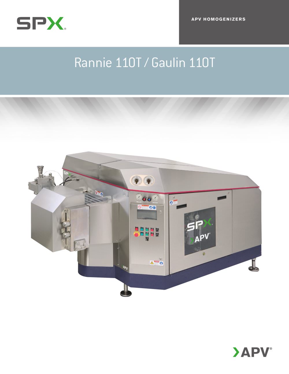 APV Homogeniser 110T - APV