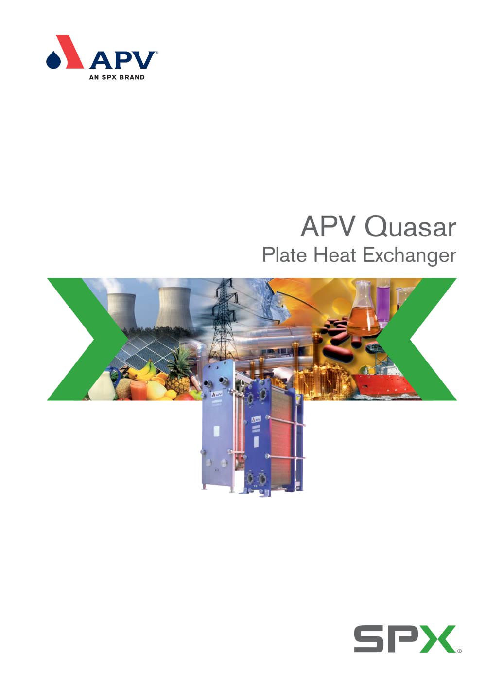 APV Quasar Plate Heat Exchanger - APV