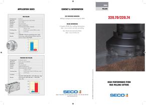PCBN Facemill R220.70/R220.74