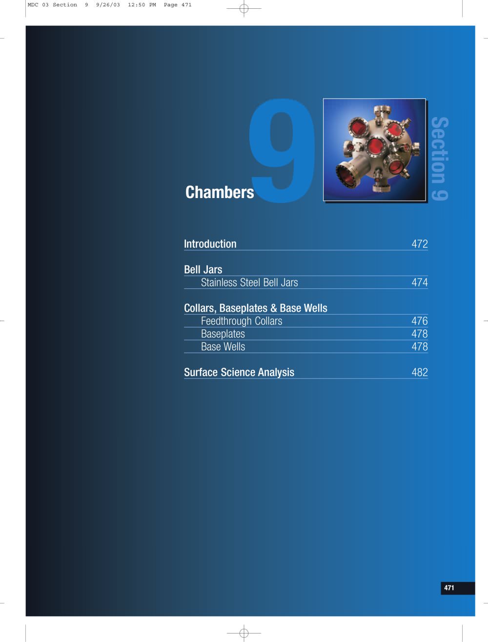 Chambers - MDC vacuum products