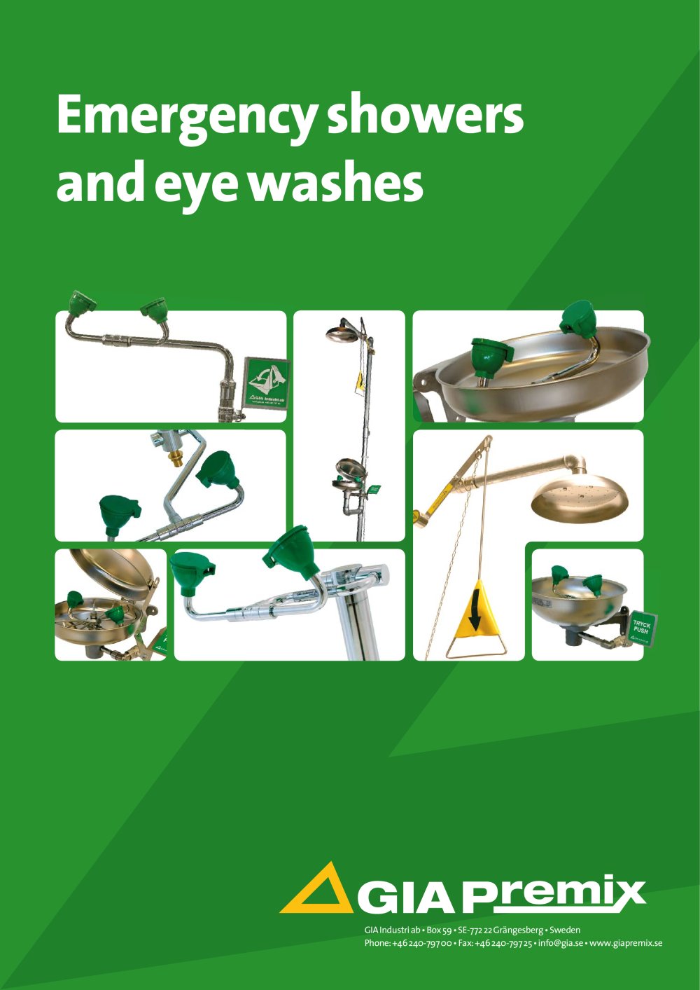 Brochure Showers - Gia industri ab