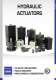 HYDRAULIC ACTUATORS FOR MOULD-MAKERS - QUIRI