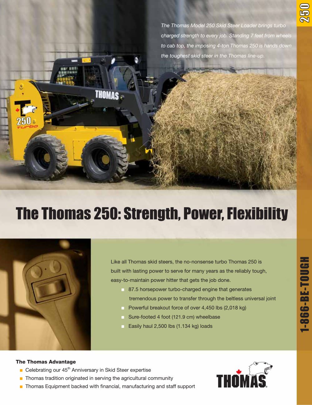 Model 250 Brochure - Thomas Equipment Inc.