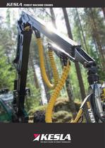 Harvester cranes