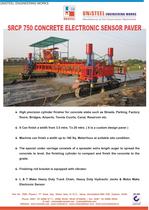 Electronic Sensor Concrete Paver UNiSTEEL SRCP 750