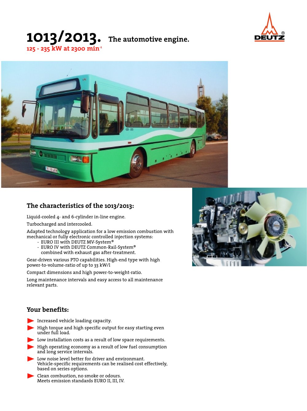 1013/2013 The automotive engine - DEUTZ