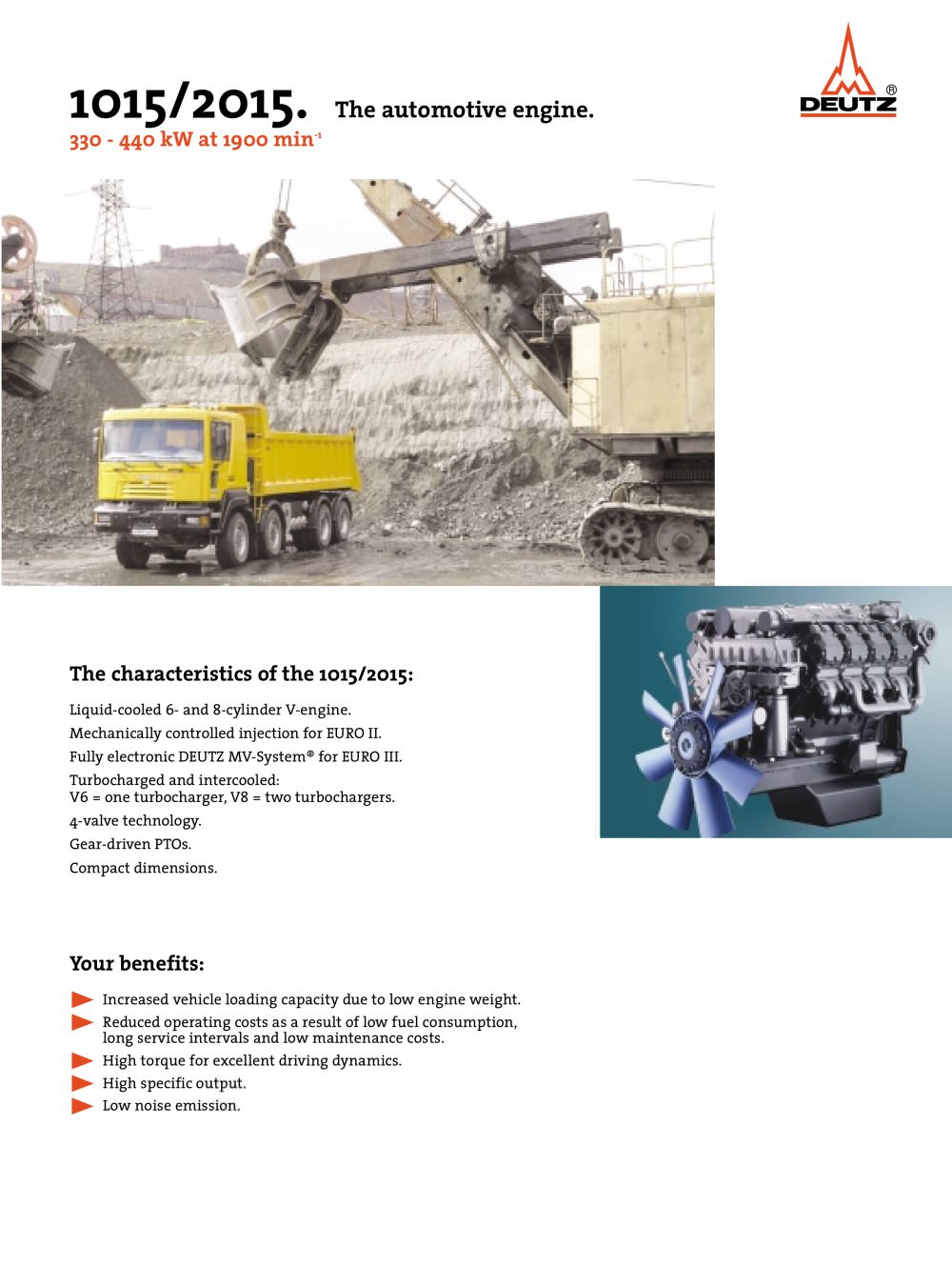 1015/2015 The automotive engine - DEUTZ