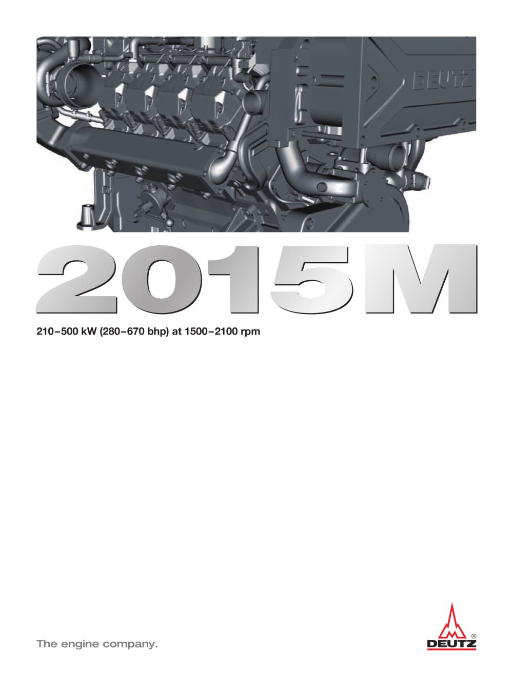 2015M The marine engine - DEUTZ