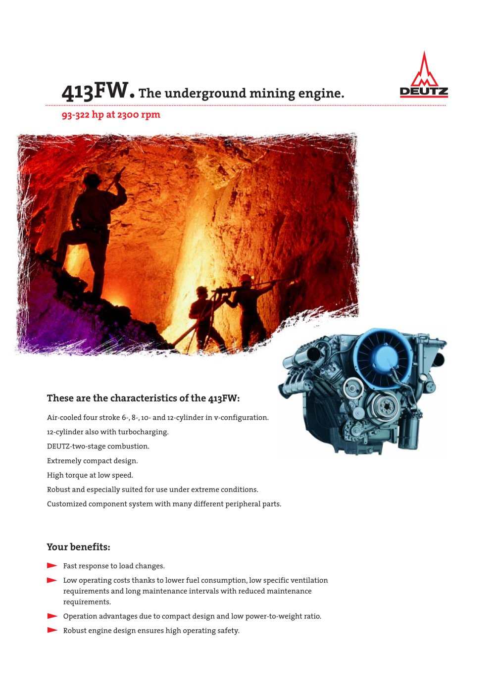 413 FW The underground mining engine - DEUTZ