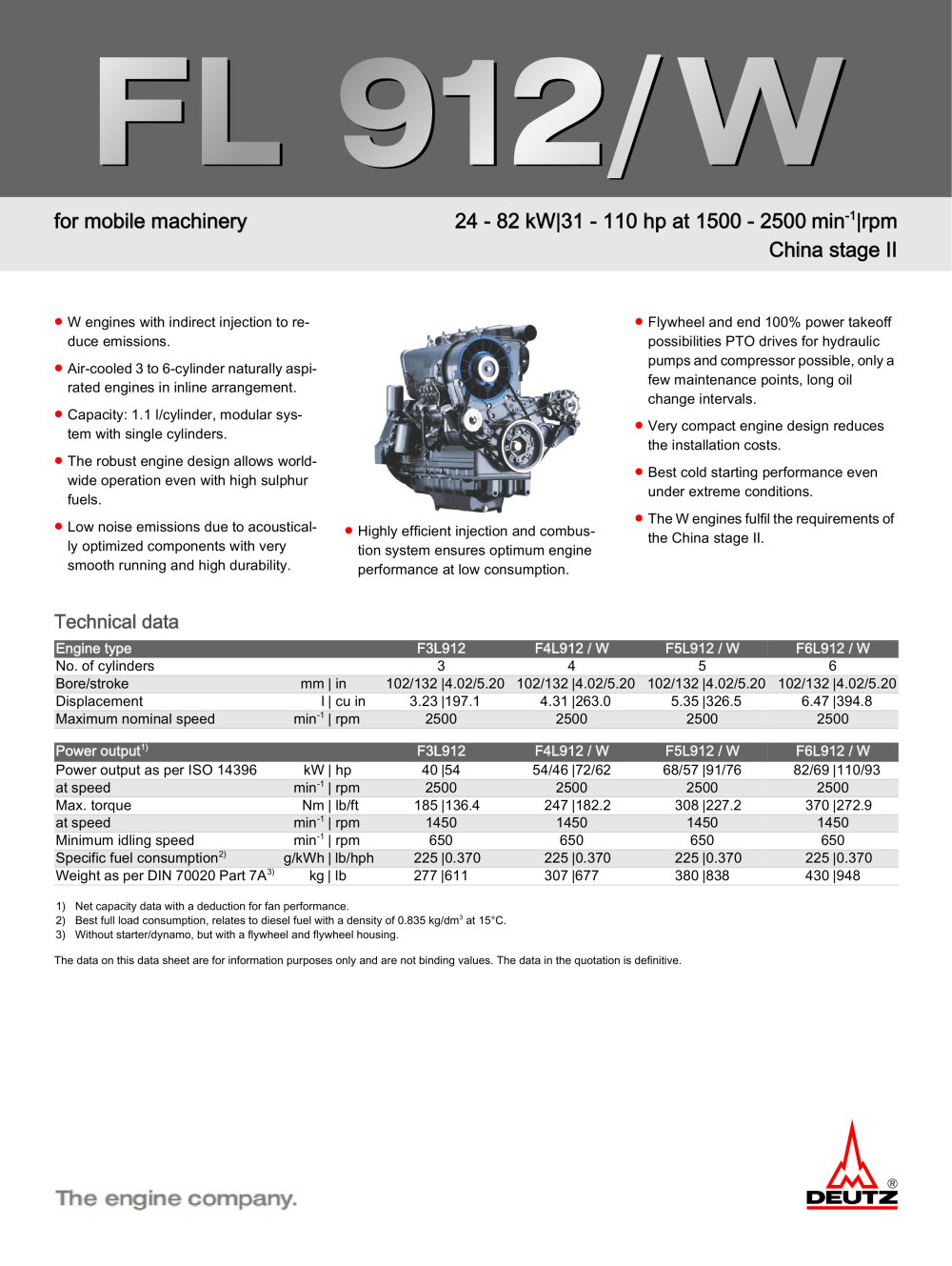 912 W The underground mining engine - DEUTZ