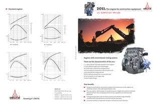 M 2011 The construction equipment engine