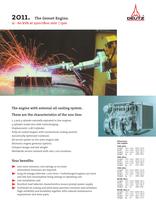 M 2011 The genset engine