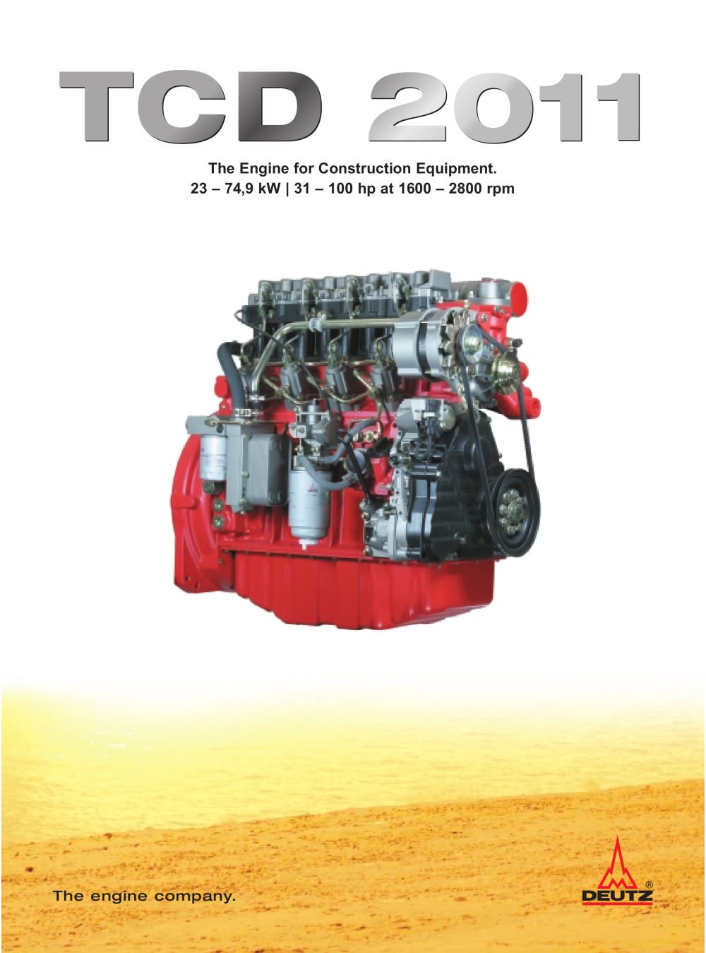 TCD 2011 The construction equipment engine - 1 / 6 Pages