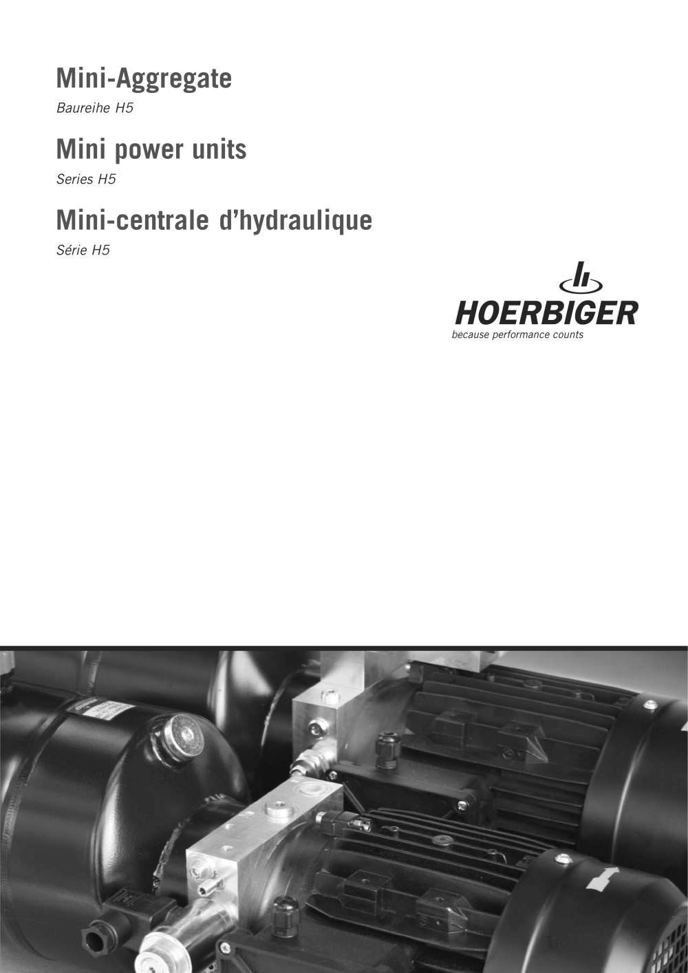 Power unit Series H5 - HOERBIGER Automatisierungstechnik