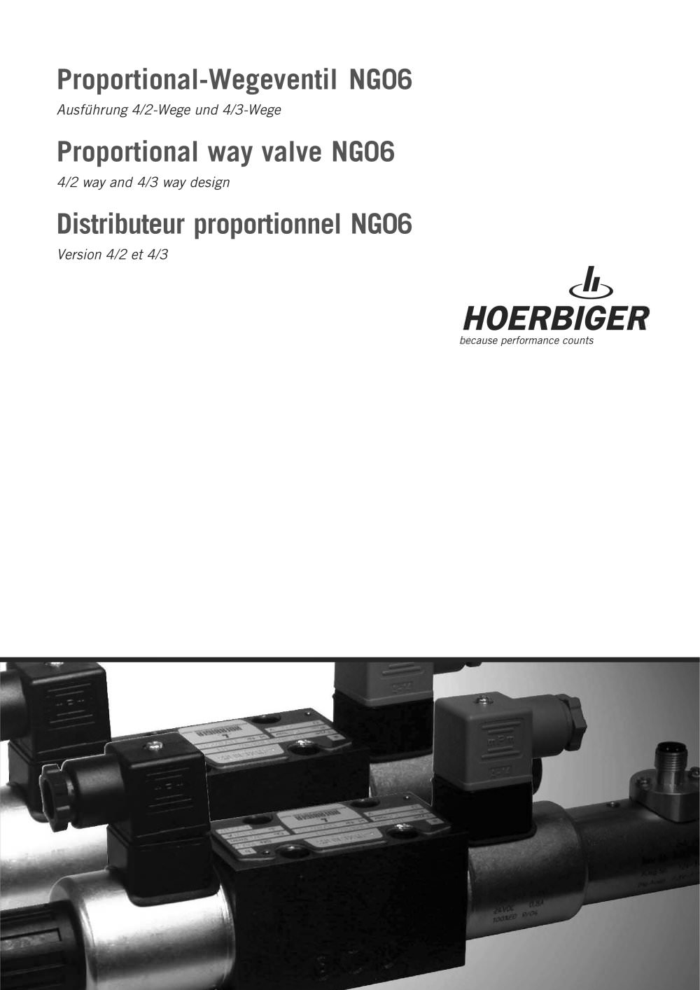 Proportional technology - HOERBIGER Automatisierungstechnik