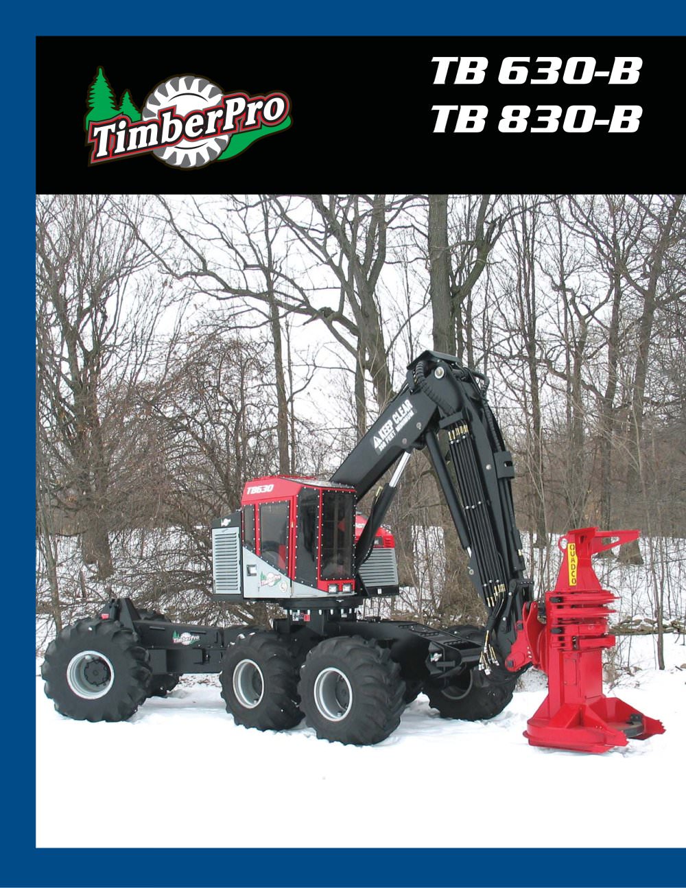 wheeled harvester - TimberPro, Inc.