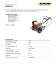 High pressure washer HD 801 B
