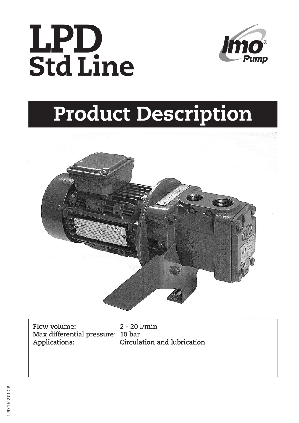 Low pressure pumps LPD - IMO PUMP