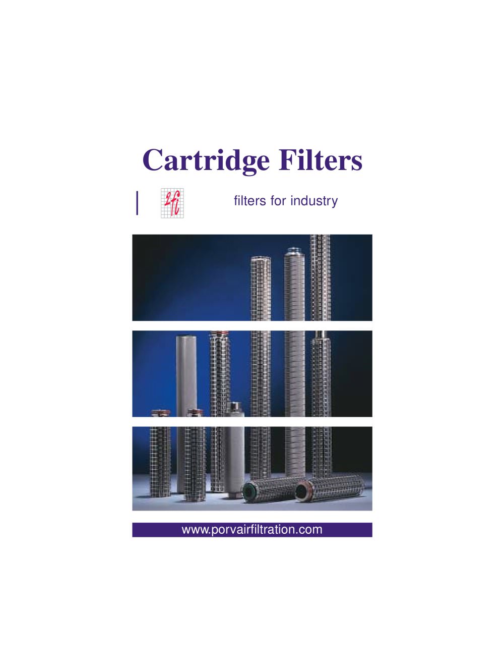 stainless steel filter cartridge for polymer applications - Porvair