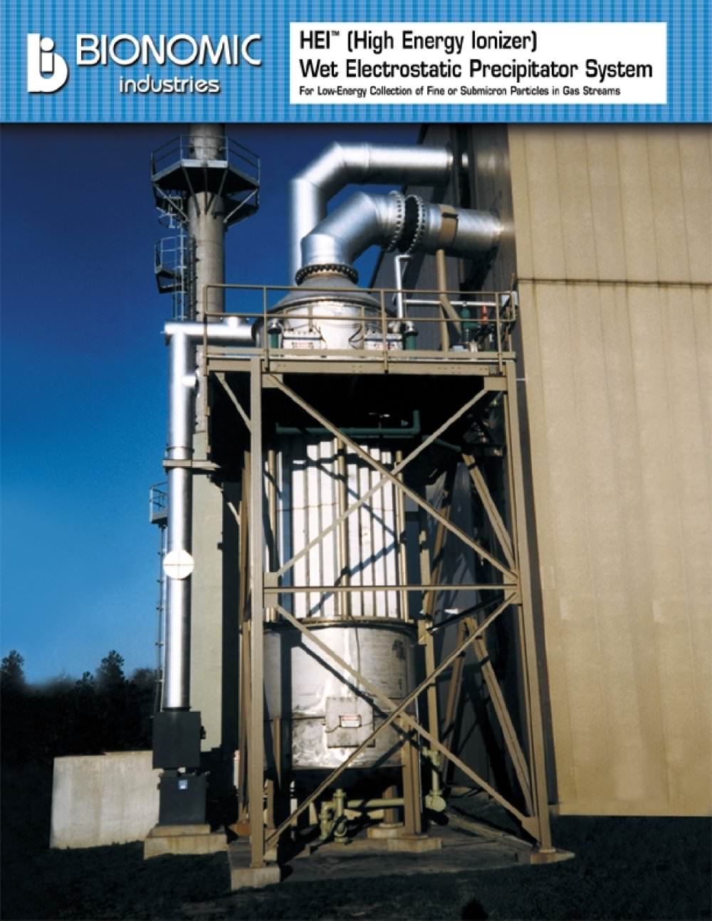 HEI (High Energy Ionizer) Wet Electrostatic Precipitator - bionomicind