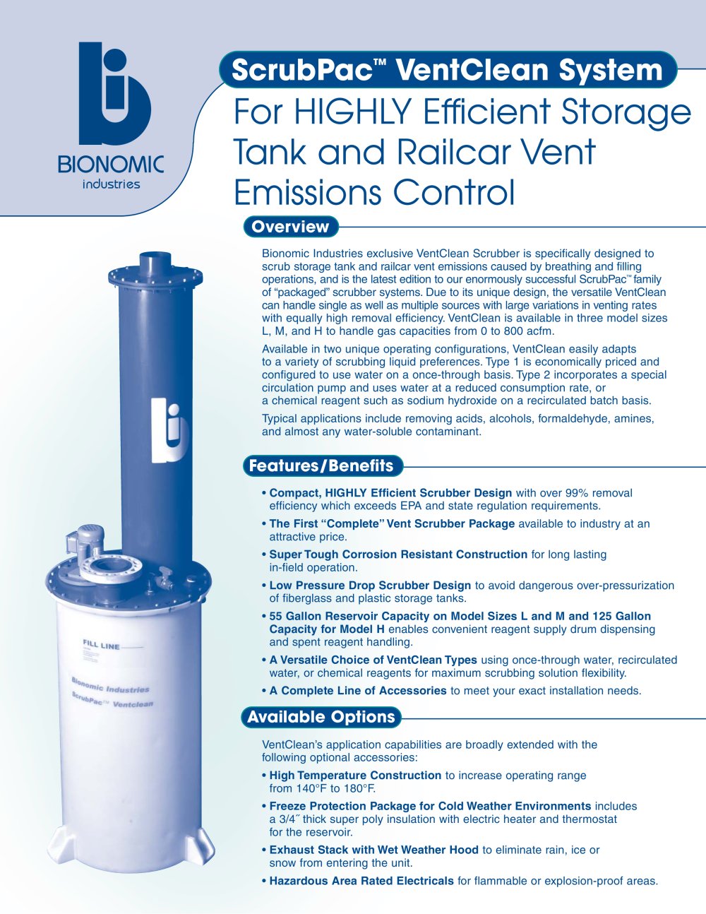 ScrubPac� VentClean System - bionomicind