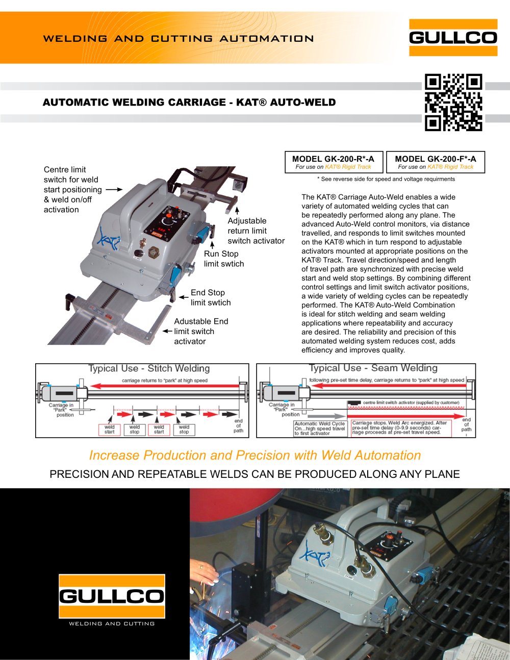Auto-Weld Carriage System - Gullco International