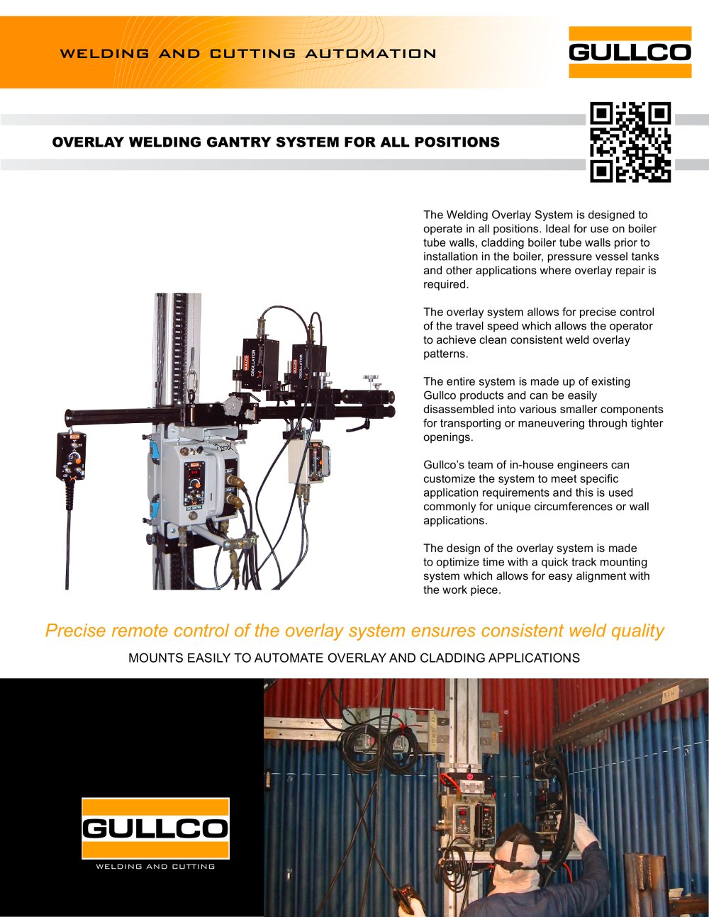 Automatic Overlay Welder - Gullco International