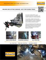 Automatic Welding Carriage for Flexible Track - KAT