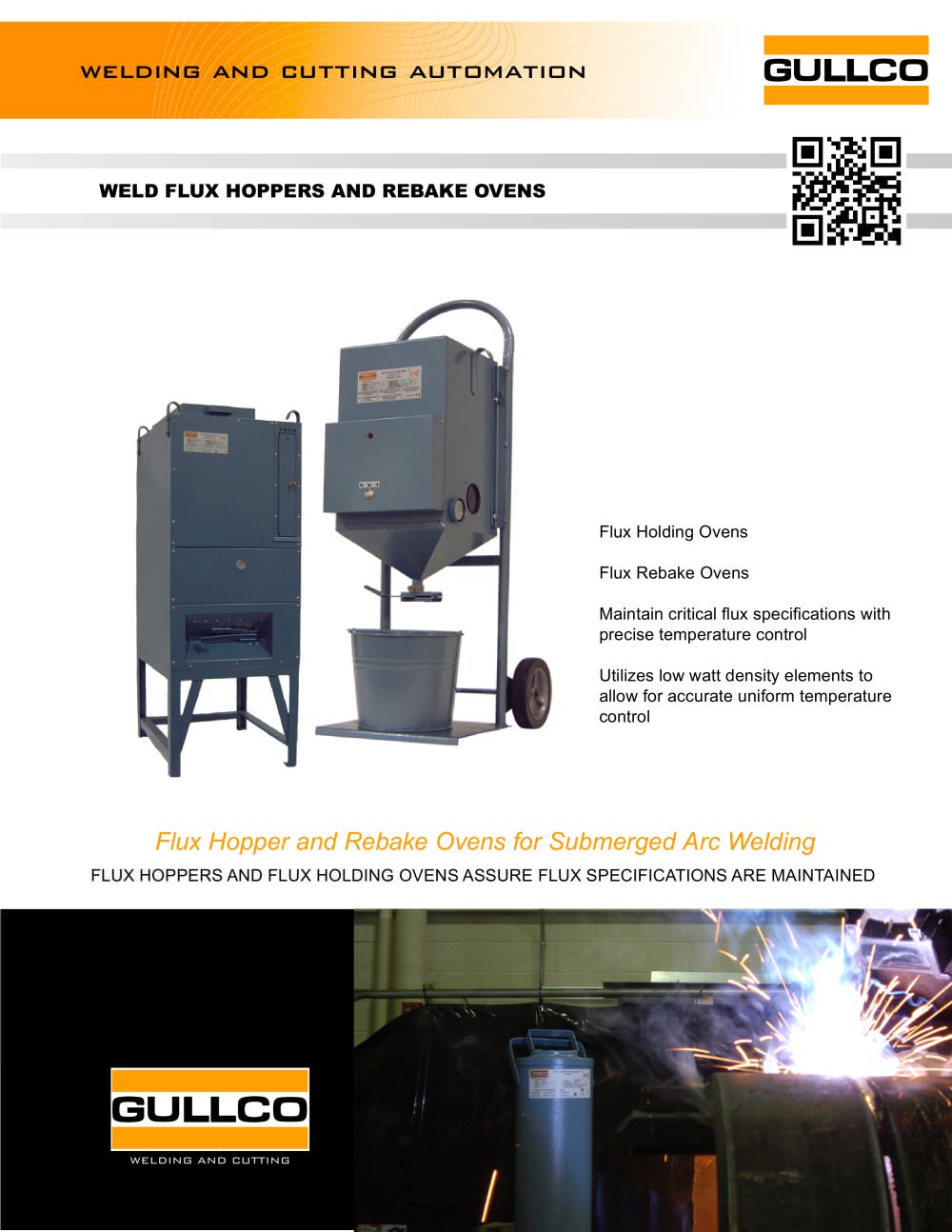 Weld Flux Holding Hoppers - Flux Hoppers - Gullco International