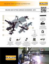 Welding Carriage Accessories - KAT Carriage