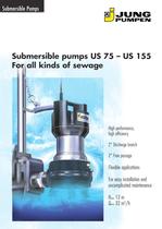 Submersible pumps US 75 - US 155