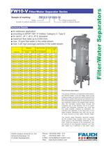 Filter/Water Separator type FW10-V