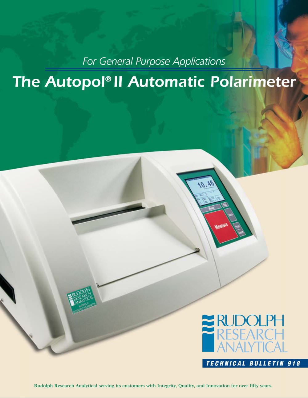 AUTOPOL II Polarimeter - Rudolph Research Analytical