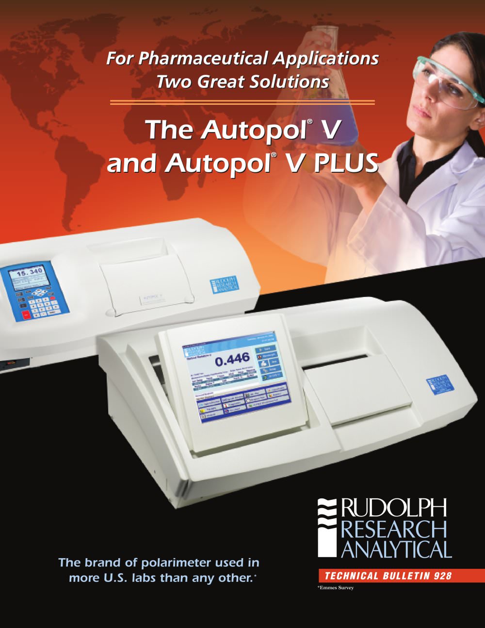 AUTOPOL V PLUS Polarimeter - Rudolph Research Analytical