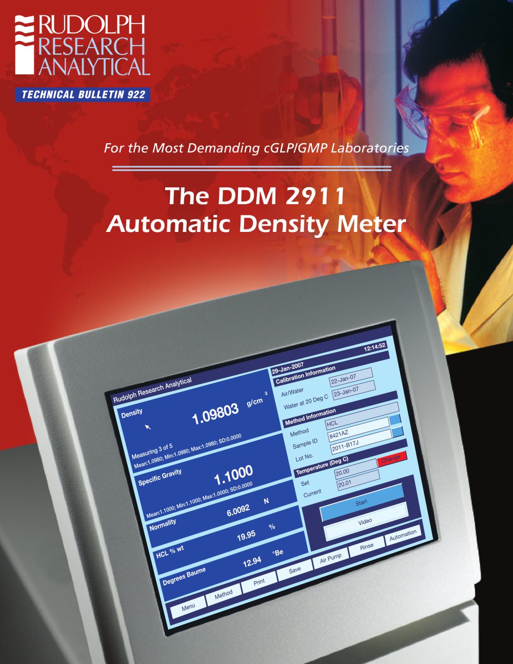 laboratory density meter - Rudolph Research Analytical