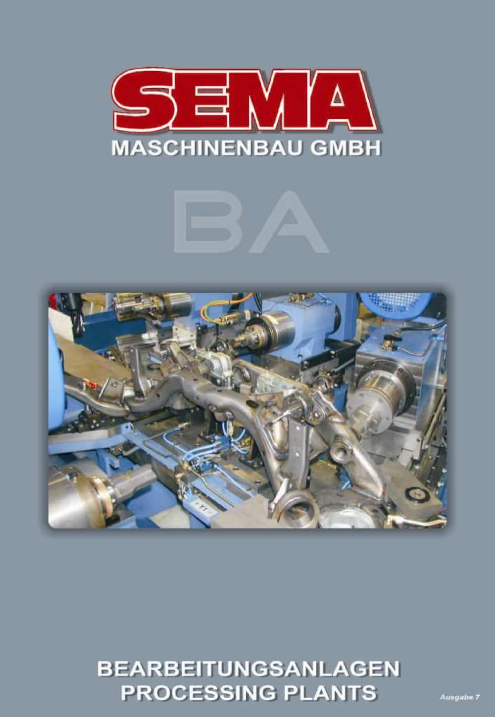SEMA Processing Plants - sema Komponenten