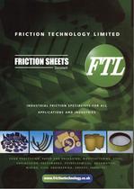 Flat Sheet Friction Material