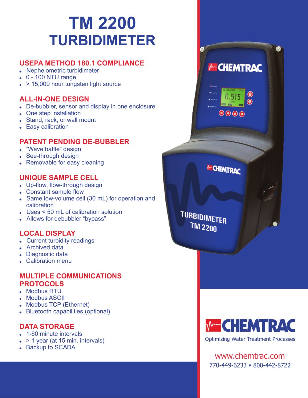 Turbidity Monitor - Chemtrac