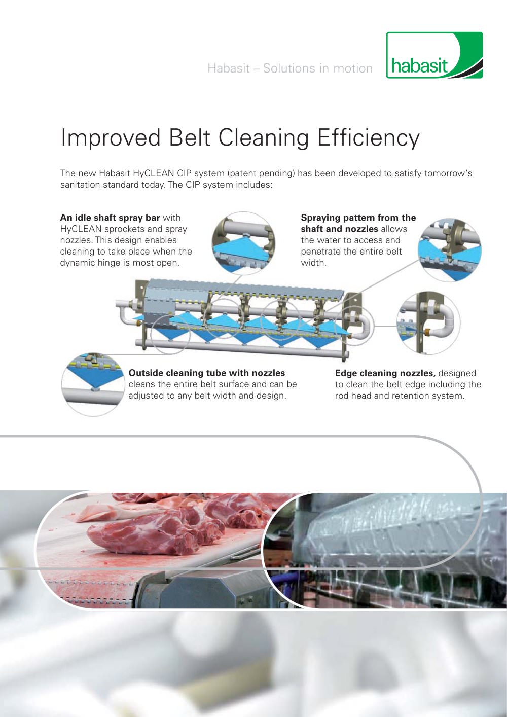 Habasit Improved Belt Cleaning Efficiency (4269) - Habasit