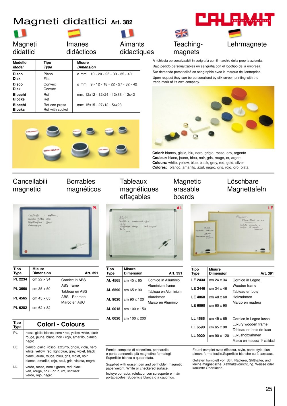 Teaching-magnets - CALAMIT