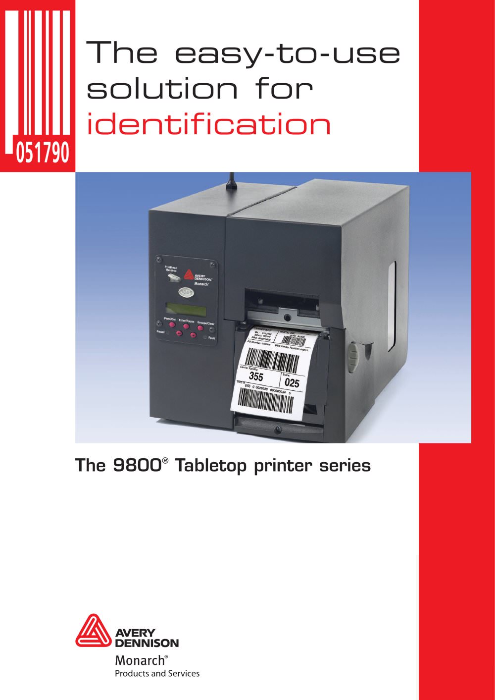 9800 - Avery Dennison Printer Systems Division