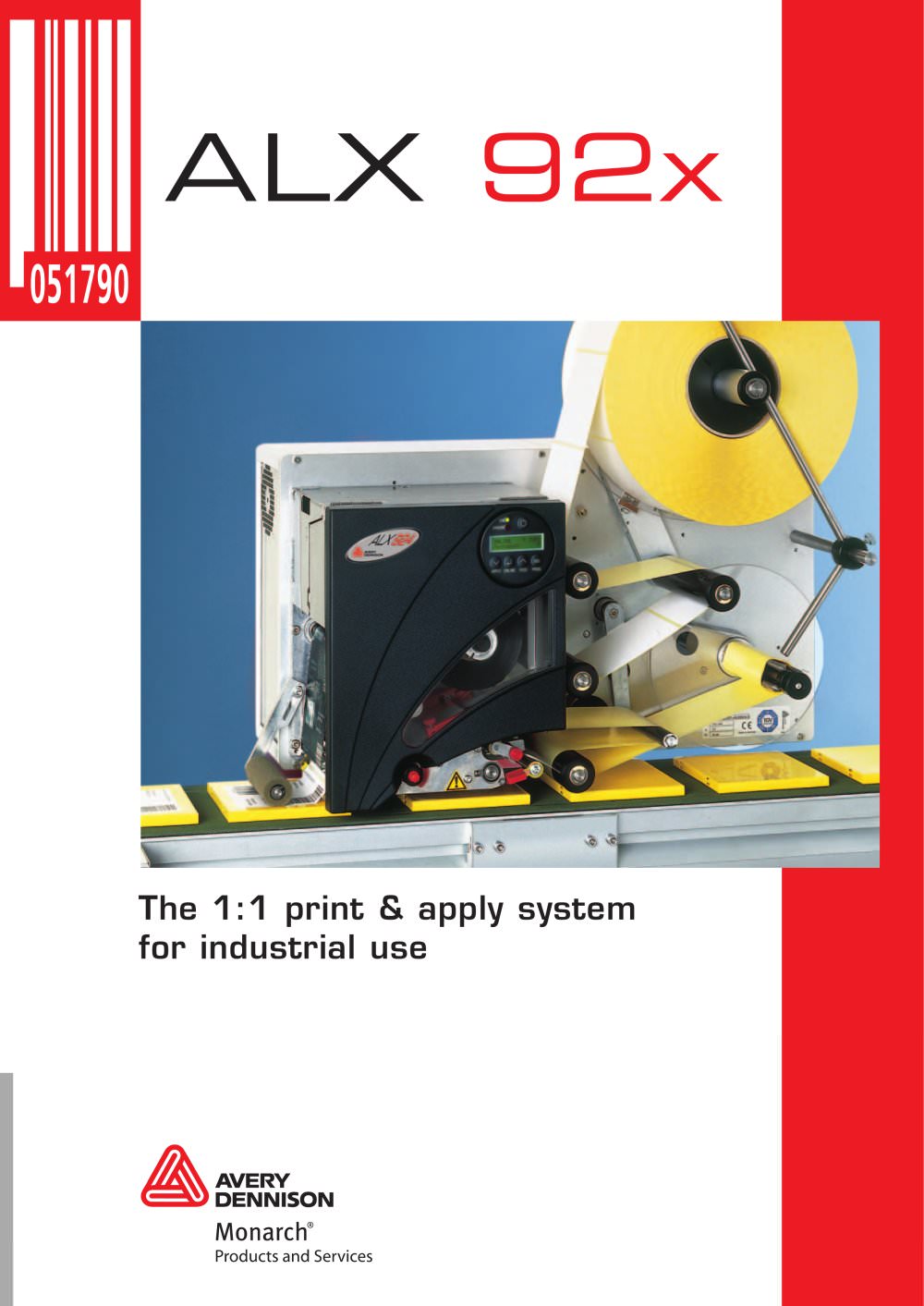 ALX 92x - Avery Dennison Printer Systems Division