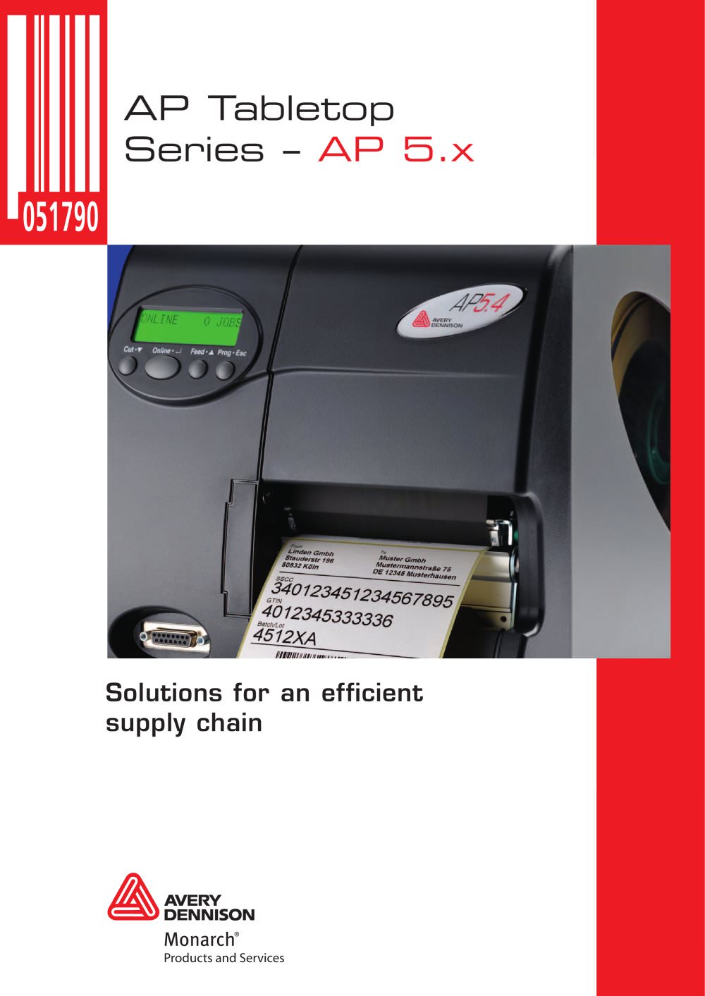 AP 5.4 - Avery Dennison Printer Systems Division