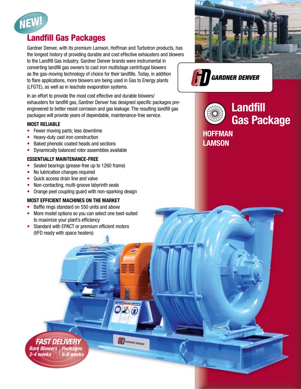 Gardner Denver - CF - Landfill Gas Packages - GARDNER DENVER
