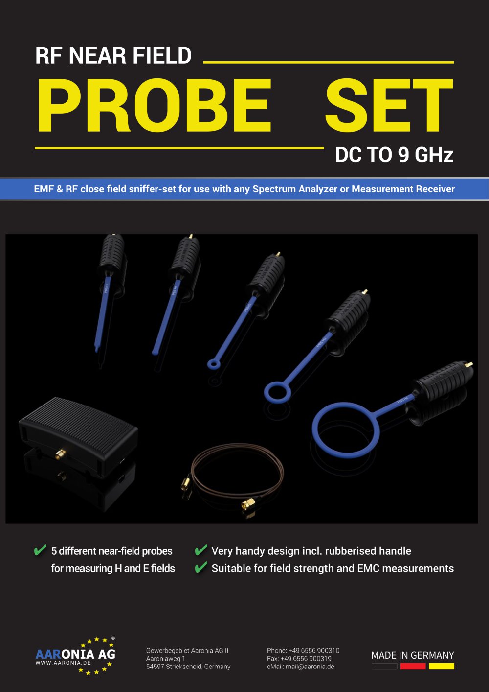 EMC probe set - Aaronia AG
