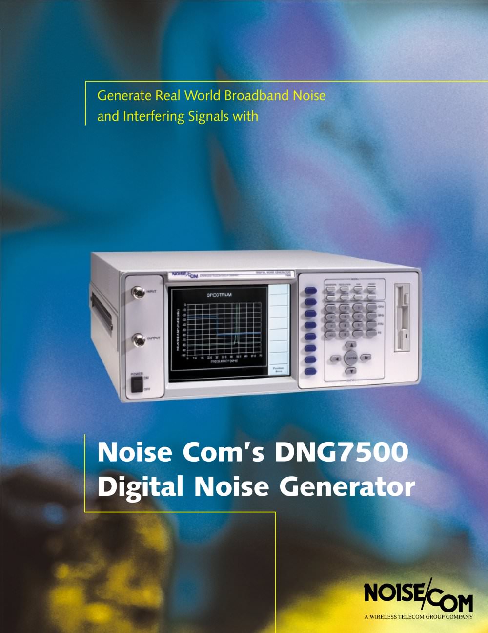 Digital Noise Generators    DNG7500 - Noisecom